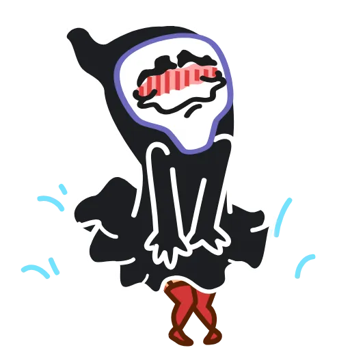 😊 Стикер «Animated Scream» для Telegram