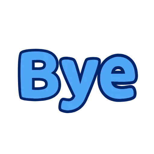 🖖 Стикер «Animated Text» для Telegram