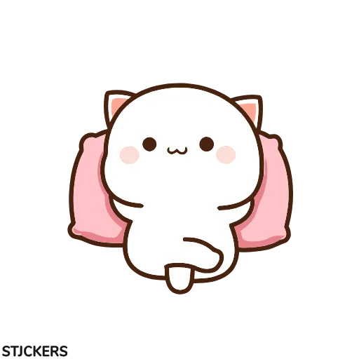 😌 Стикер «Анимированная милота 2» для Telegram