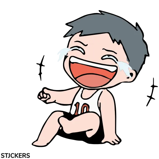 🤣 Стикер «Анимированная милота 2» для Telegram