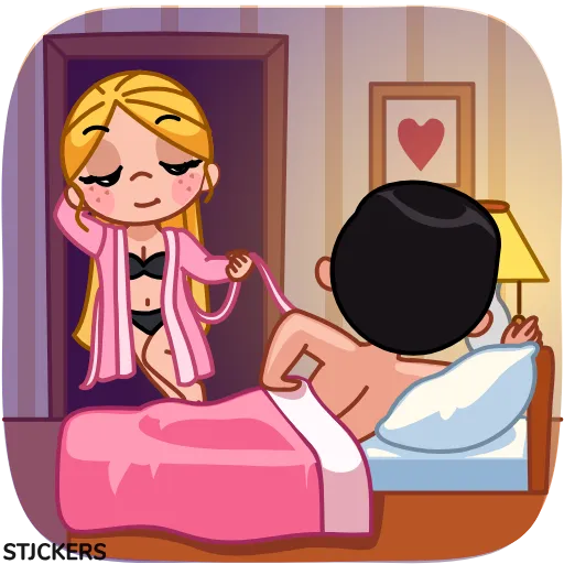 💘 Стикер «Анимированная милота 2» для Telegram