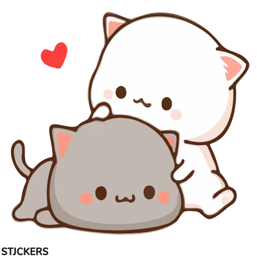 😍 Стикер «Анимированная милота 2» для Telegram