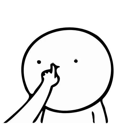 🤫 Стикер «به کانال ما سر بزنید ?» для Telegram