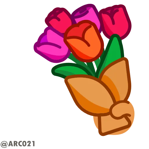 💐 Стикер «به کانال ما سر بزنید ?» для Telegram
