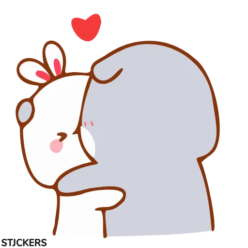 😽 Стикер «Анимированные кролики» для Telegram