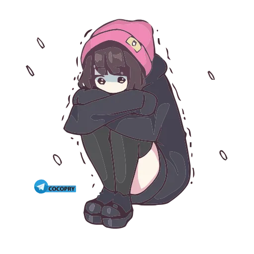 😞 Стикер «Anime Stickers» для Telegram