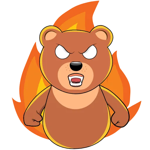 😡 Стикер «Animals» для Telegram