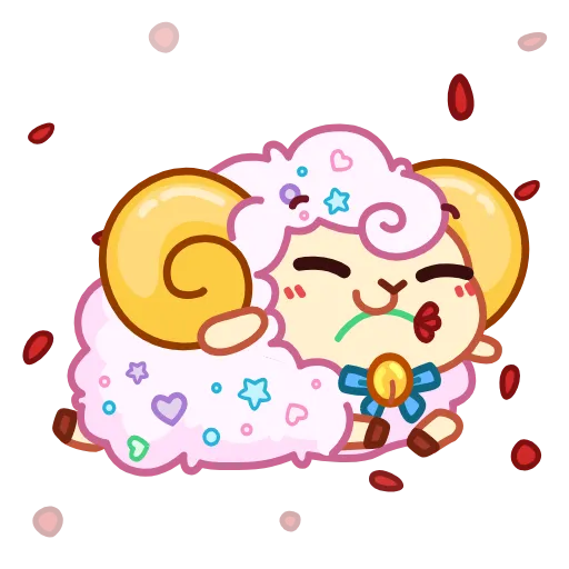 🌹 Стикер «Барашек» для Telegram