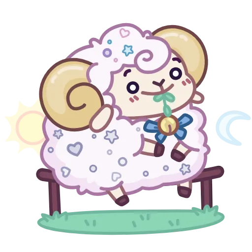 😵‍💫 Стикер «Барашек» для Telegram