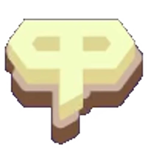 🔠 Эмодзи «Бежевый с тенью шрифт» для Telegram
