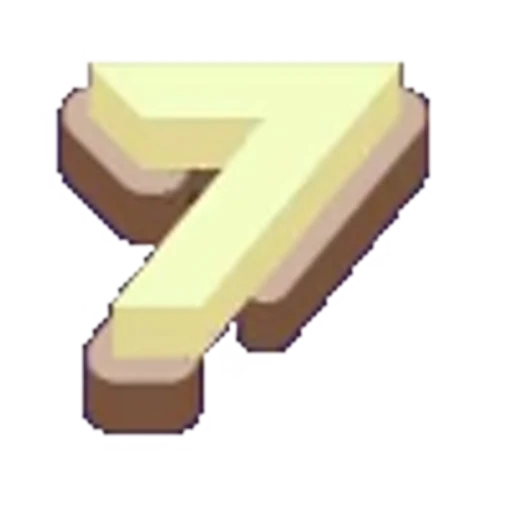 🔢 Эмодзи «Бежевый с тенью шрифт» для Telegram