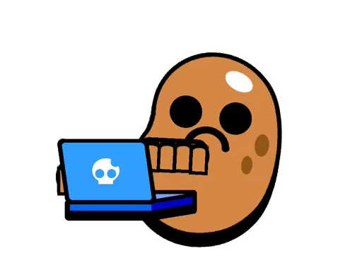 🥔 Стикер «Anim Default Pins» для Telegram