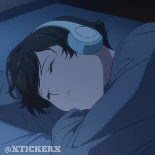 😴 Стикер «Anime 1» для Telegram