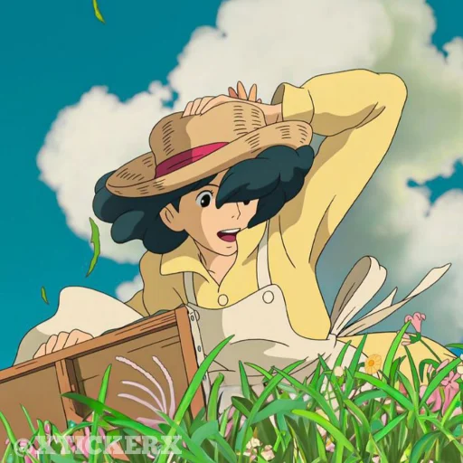 👒 Стикер «Anime 1» для Telegram