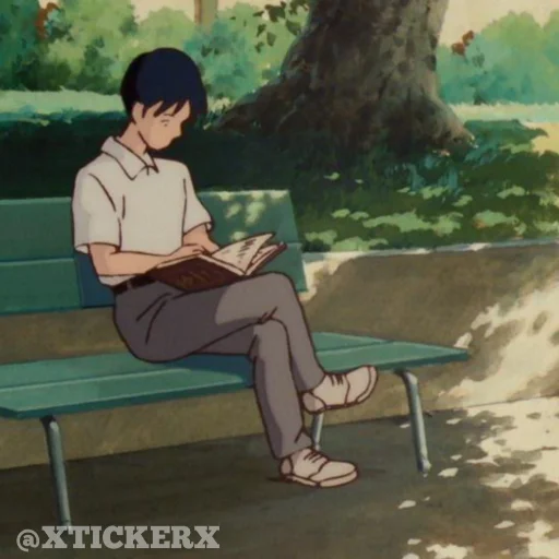📖 Стикер «Anime 1» для Telegram