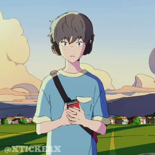 📱 Стикер «Anime 1» для Telegram
