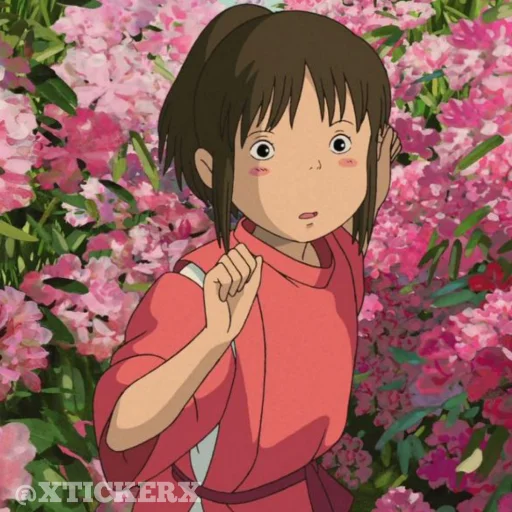🌺 Стикер «Anime 1» для Telegram