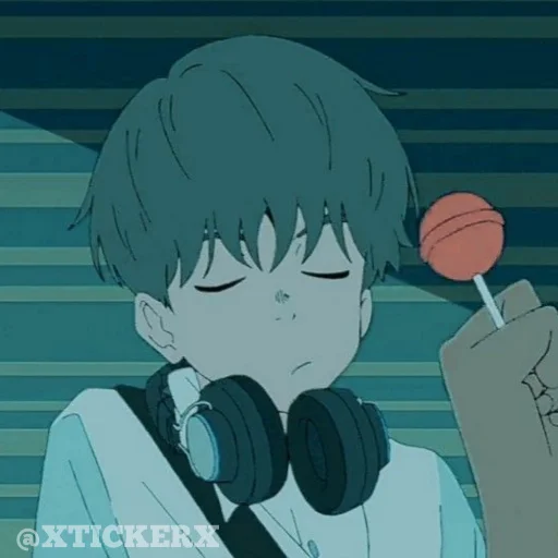 🍭 Стикер «Anime 1» для Telegram