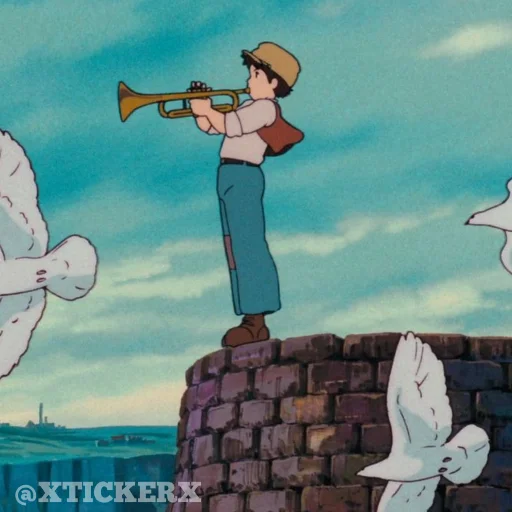 🎺 Стикер «Anime 1» для Telegram