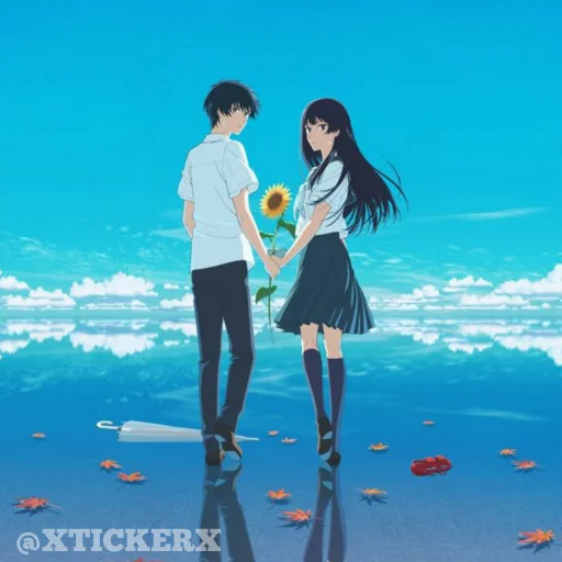🌻 Стикер «Anime 1» для Telegram
