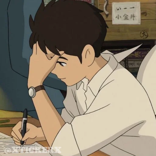 ✍ Стикер «Anime 1» для Telegram