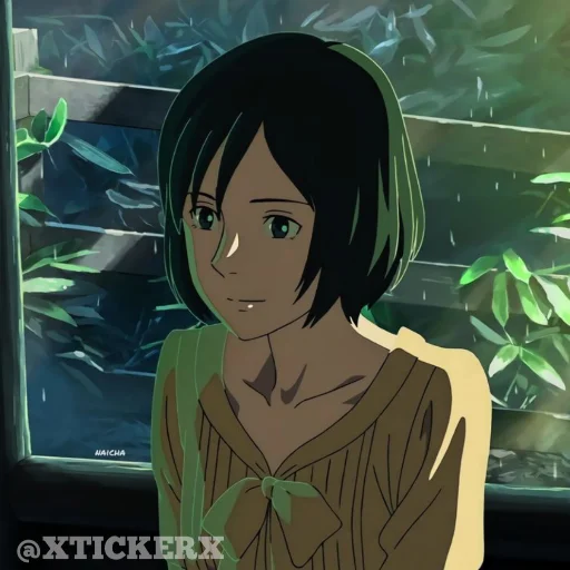 🌧️ Стикер «Anime 1» для Telegram