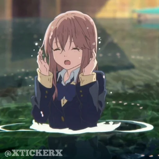 🌊 Стикер «Anime 1» для Telegram