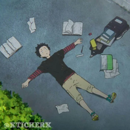 🛌 Стикер «Anime 1» для Telegram