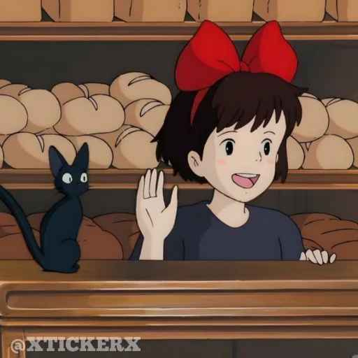 🥯 Стикер «Anime 1» для Telegram