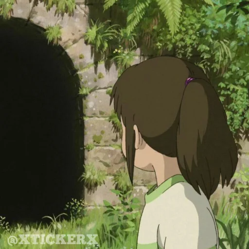 🌿 Стикер «Anime 1» для Telegram