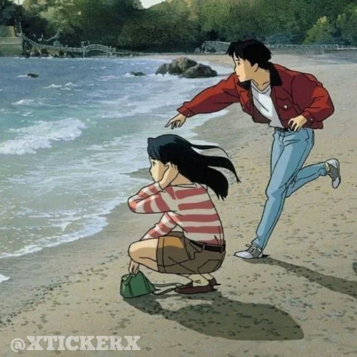 ⛱️ Стикер «Anime 1» для Telegram