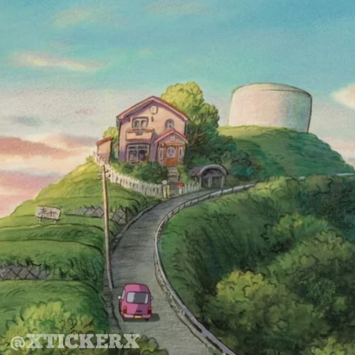 ⛰️ Стикер «Anime 1» для Telegram