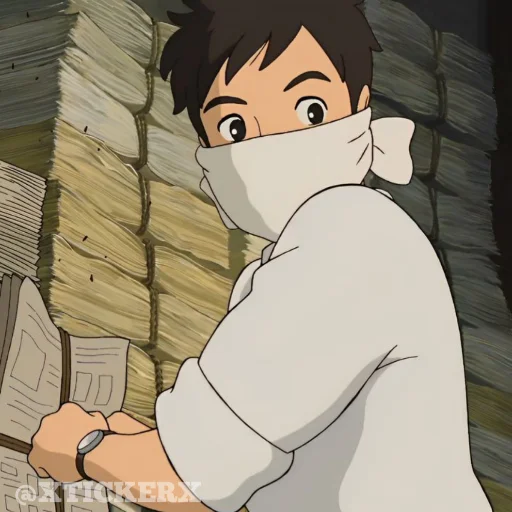 📜 Стикер «Anime 1» для Telegram