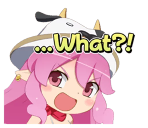 😦 Стикер «Anime ?» для Telegram