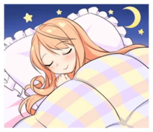 🌙 Стикер «Anime ?» для Telegram