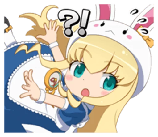 😯 Стикер «Anime ?» для Telegram