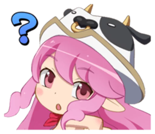 😮 Стикер «Anime ?» для Telegram