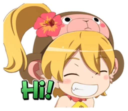 😬 Стикер «Anime ?» для Telegram