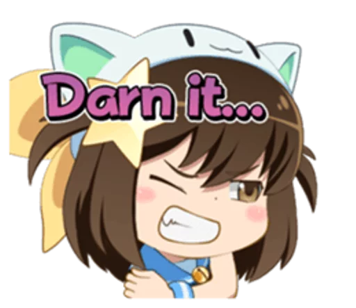 😁 Стикер «Anime ?» для Telegram