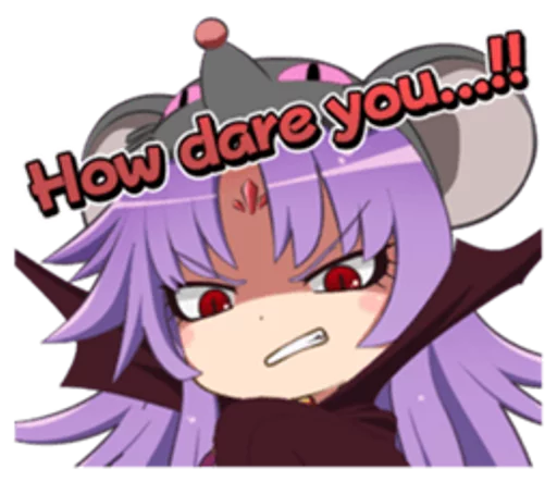 😤 Стикер «Anime ?» для Telegram