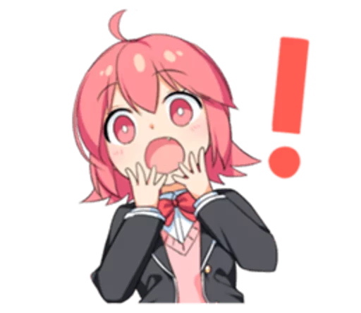 🙀 Стикер «Anime ?» для Telegram