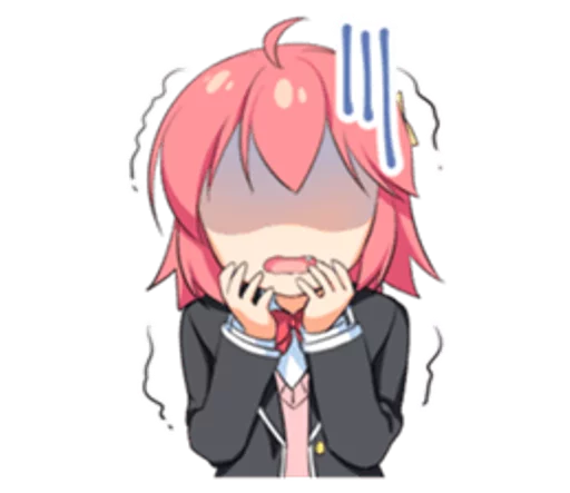 😱 Стикер «Anime ?» для Telegram