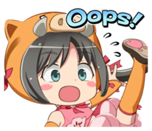 😳 Стикер «Anime ?» для Telegram