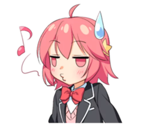 😗 Стикер «Anime ?» для Telegram