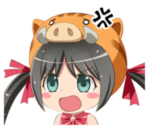 😠 Стикер «Anime ?» для Telegram