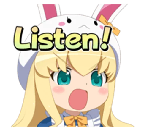😠 Стикер «Anime ?» для Telegram