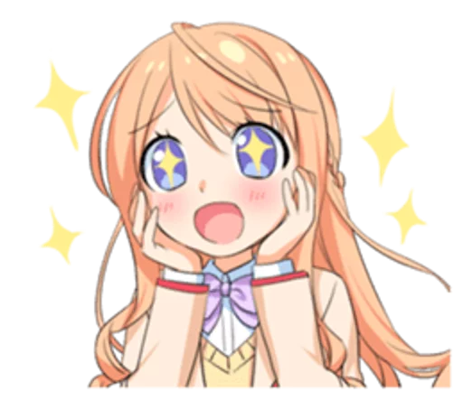 😻 Стикер «Anime ?» для Telegram