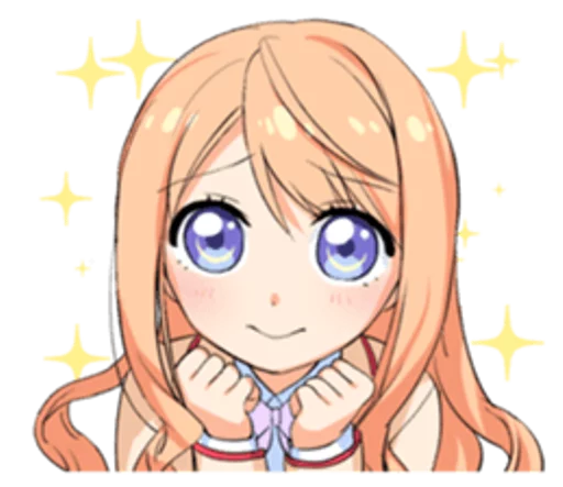 😻 Стикер «Anime ?» для Telegram
