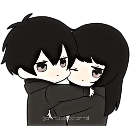 🥰 Стикер «ANIME BOY» для Telegram