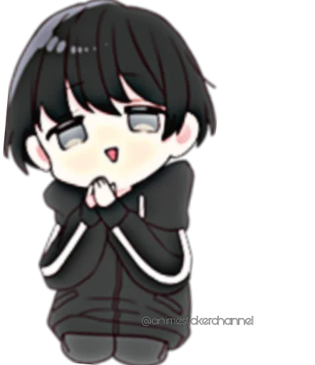 ☺️ Стикер «ANIME BOY» для Telegram